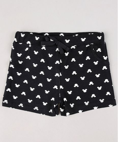 Short-Infantil-Mickey-Estampado-com-Cordao-Preto-9683535-Preto_1