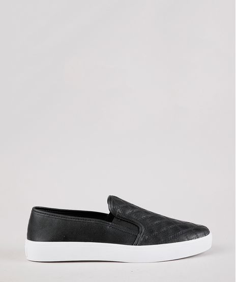 Tenis-Feminino-Via-Uno-com-Matelasse-Preto-9662064-Preto_1