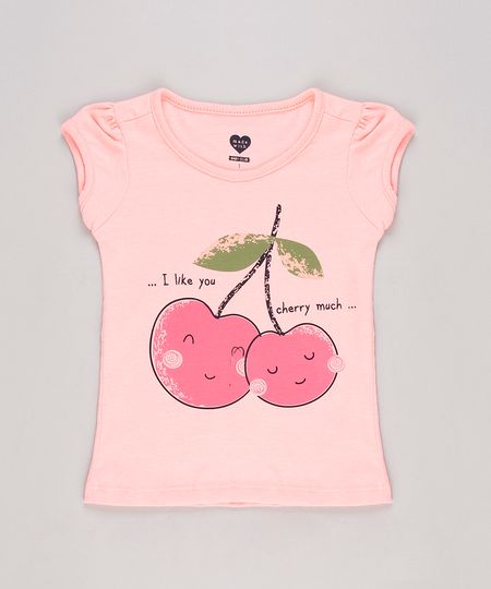 Blusa-Infantil-Cerejas-Manga-Curta-Rosa-Neon-9679481-Rosa_Neon_1