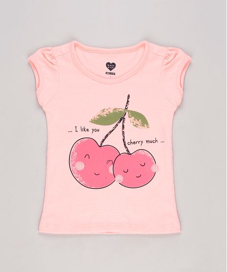 Blusa-Infantil-Cerejas-Manga-Curta-Rosa-Neon-9679481-Rosa_Neon_1