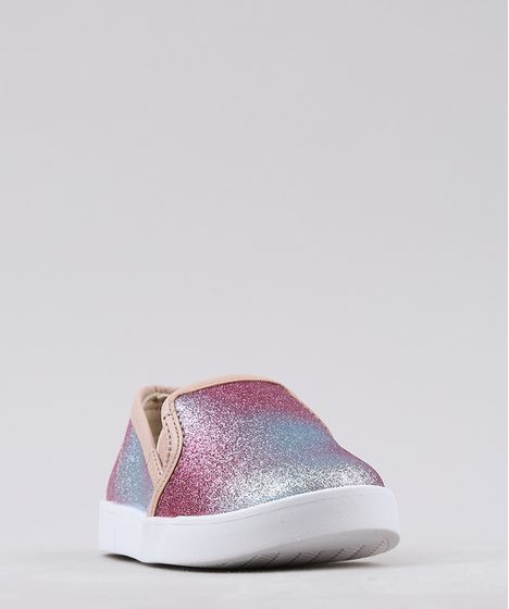 slip on molekinha glitter