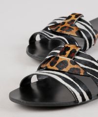 Rasteira-Feminina-Oneself-em-Couro-Animal-Print-Onca-e-Zebra-Preto-9701561-Preto_2