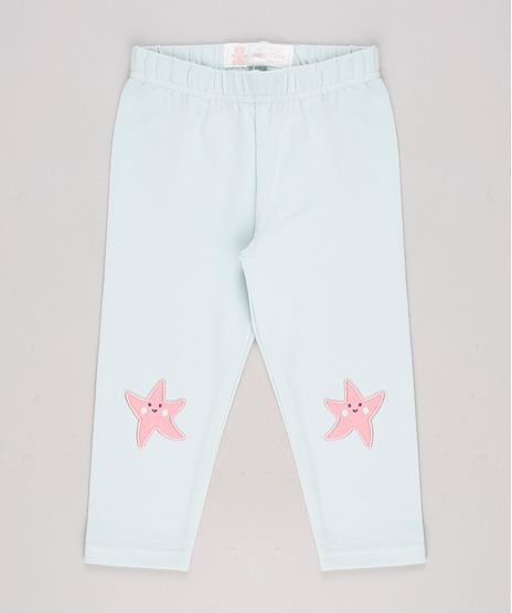 Calca-Legging-Infantil-Estrelas-Verde-Claro-9584512-Verde_Claro_1