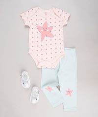 Calca-Legging-Infantil-Estrelas-Verde-Claro-9584512-Verde_Claro_3
