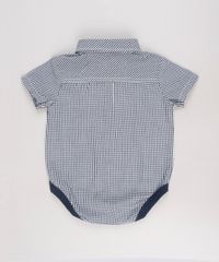 Body-Camisa-Infantil-Estampado-Xadrez-Vichy-Manga-Curta-Azul-Marinho-9574533-Azul_Marinho_2