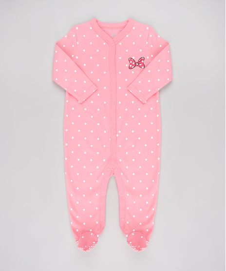 Macacao-Infantil-Minnie-Estampado-de-Poa-Manga-Longa--Rosa-9584489-Rosa_1