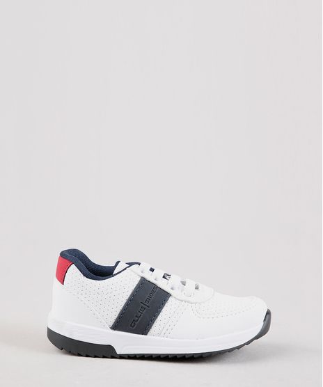 Tenis-Infantil-Ollie-Running-com-Faixa-Lateral-e-Micro-Furos-Branco-9692216-Branco_1