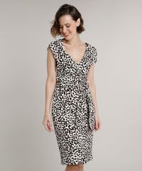 Vestido-Feminino-Curto-Estampado-Animal-Print-Onca-com-Faixa-para-Amarrar-Manga-Curta-Off-White-9633492-Off_White_1