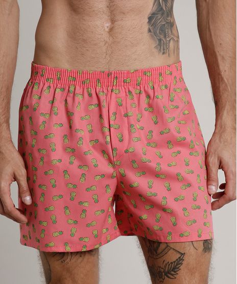 Samba-Cancao-Masculina-Estampada-de-Abacaxi-Rosa-9635361-Rosa_1