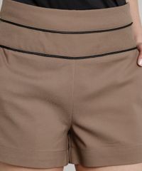 Short-Feminino-com-Vivo-Contrastante-e-Bolsos-Marrom-9570883-Marrom_4
