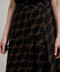 Saia-Jeans-Feminina-Midi-Estampada-de-Corda-com-Botoes-Preto-9608777-Preto_4