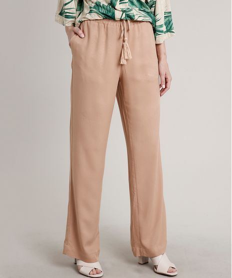 Calca-Feminina-Pantalona-com-Tassel-Bege-9542580-Bege_1