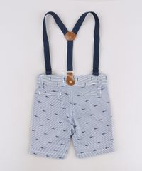Bermuda-de-Sarja-Infantil-Listrada-Estampada-de-Tubaroes-com-Suspensorio-Azul-Marinho-9635837-Azul_Marinho_2