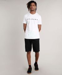 Camiseta-Masculina-Friends-Manga-Curta-Gola-Careca-Branca-9627522-Branco_3 Camiseta-Masculina-Friends-Manga-Curta-Gola-Careca-Branca-9627522-Branco_3