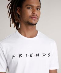 Camiseta-Masculina-Friends-Manga-Curta-Gola-Careca-Branca-9627522-Branco_4 Camiseta-Masculina-Friends-Manga-Curta-Gola-Careca-Branca-9627522-Branco_4