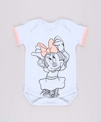 Body-Infantil-Minnie-com-Pompom-Manga-Curta--Cinza-Mescla-Claro-9703056-Cinza_Mescla_Claro_1