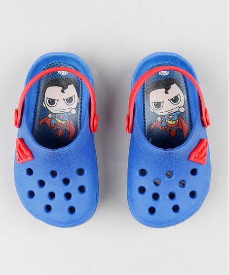 Babuche-Infantil-Super-Homem-Azul-8900383-Azul_1