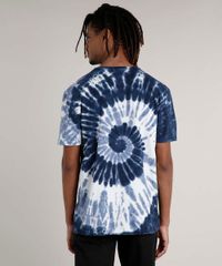 Camiseta-Masculina-Estampada-Tie-Dye-Espiral-Manga-Curta-Gola-Careca-Azul-Escuro-9702768-Azul_Escuro_2