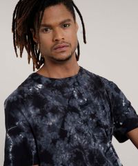 Camiseta-Masculina-Estampada-Tie-Dye-Manga-Curta-Gola-Careca-Preta-9702766-Preto_4