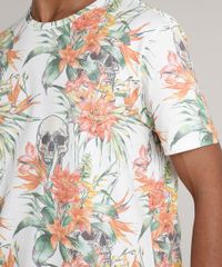 Camiseta-Masculina-Estampado-Floral-Manga-Curta-Gola-Careca-Off-White-9646719-Off_White_4