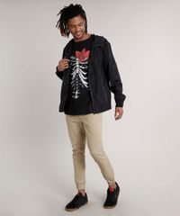 Camiseta-Masculina-Flame-Esqueleto-Manga-Curta-Gola-Careca-Preta-9704561-Preto_3