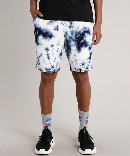 Bermuda-Masculina-Relaxed-Estampada-Tie-Dye-em-Moletom--Azul-9710234-Azul_1 Bermuda-Masculina-Relaxed-Estampada-Tie-Dye-em-Moletom--Azul-9710234-Azul_1