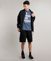 Camiseta-Masculina--Less-Monday-More-Summer--Manga-Curta-Gola-Careca-Azul-9159185-Azul_3
