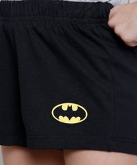 Pijama-Infantil-Tal-Pai-Tal-Filha-Batgirl-Raglan-Manga-Curta-Cinza-Mescla-9634399-Cinza_Mescla_4