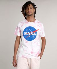 Camiseta-Masculina-Lunar-Estampada-Tie-Dye-Manga-Curta-Gola-Careca-Rosa-9722855-Rosa_1