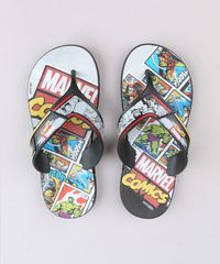 Chinelo-Infantil-Marvel-Comics-Preto-9694979-Preto_1 Chinelo-Infantil-Marvel-Comics-Preto-9694979-Preto_1