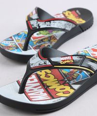 Chinelo-Infantil-Marvel-Comics-Preto-9694979-Preto_5 Chinelo-Infantil-Marvel-Comics-Preto-9694979-Preto_5