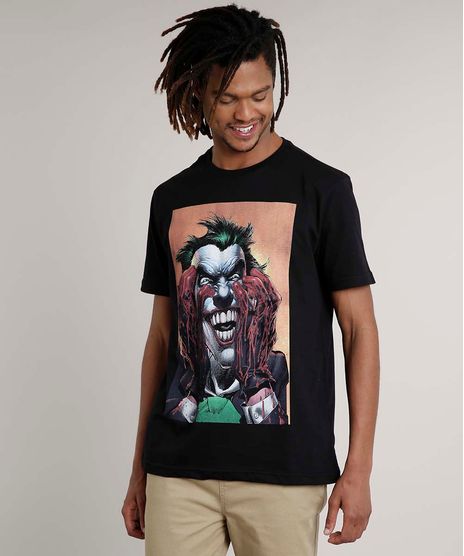 Camiseta-Masculina-Coringa-Manga-Curta-Gola-Careca-Preta-9680995-Preto_1