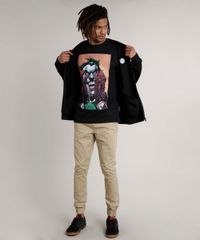 Camiseta-Masculina-Coringa-Manga-Curta-Gola-Careca-Preta-9680995-Preto_3
