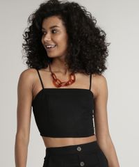 Top-Faixa-Feminino-com-Franzido-Alcas-Finas-Preto-9632928-Preto_1