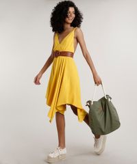 Vestido-Feminino-Curto-Assimetrico-Alca-Media-Mostarda-9630040-Mostarda_3