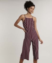 Macacao-Feminino-Pantacourt-Listrado-Cut-Out-Alca-Fina-Vinho-9738481-Vinho_1