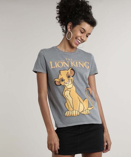 Blusa-Feminina--Simba-O-Rei-Leao-Manga-Curta-Decote-Redondo-Cinza-9684884-Cinza_1 Blusa-Feminina--Simba-O-Rei-Leao-Manga-Curta-Decote-Redondo-Cinza-9684884-Cinza_1