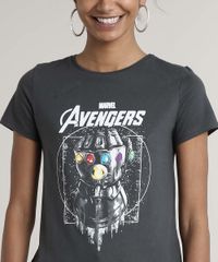 Blusa-Feminina-Os-Vingadores-Manopla-do-Infinito-Manga-Curta-Decote-Redondo-Chumbo-9679532-Chumbo_4