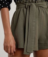 Short-Feminino-Clochard-Texturizado--Verde-Militar-9630033-Verde_Militar_4