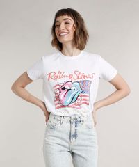 T-Shirt-Feminina-Mindset-The-Rolling-Stones-Manga-Curta-Decote-Redondo-Off-White-9723067-Off_White_1