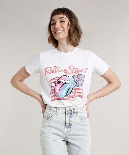 T-Shirt-Feminina-Mindset-The-Rolling-Stones-Manga-Curta-Decote-Redondo-Off-White-9723067-Off_White_1 T-Shirt-Feminina-Mindset-The-Rolling-Stones-Manga-Curta-Decote-Redondo-Off-White-9723067-Off_White_1