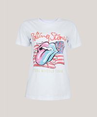 T-Shirt-Feminina-Mindset-The-Rolling-Stones-Manga-Curta-Decote-Redondo-Off-White-9723067-Off_White_5