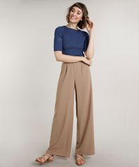 Calca-Feminina-Mindset-Pantalona-Alfaiatada-com-Bolsos-Bege-Escuro-9618502-Bege_Escuro_3