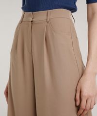 Calca-Feminina-Mindset-Pantalona-Alfaiatada-com-Bolsos-Bege-Escuro-9618502-Bege_Escuro_4