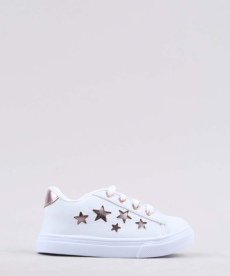 Tenis-Infantil-com-Recorte-de-Estrelas-Branco-9585301-Branco_1