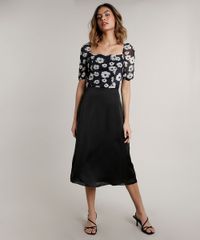 Saia-Feminina-Mindset-Midi-Acetinada-Preta-9768942-Preto_3