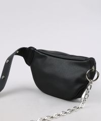 Pochete-Feminina-com-Corrente-e-Bolso-Estampado-Animal-Print-Preta-9614934-Preto_2 Pochete-Feminina-com-Corrente-e-Bolso-Estampado-Animal-Print-Preta-9614934-Preto_2