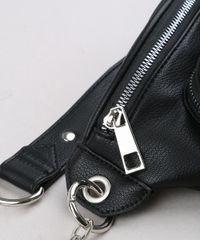 Pochete-Feminina-com-Corrente-e-Bolso-Estampado-Animal-Print-Preta-9614934-Preto_5 Pochete-Feminina-com-Corrente-e-Bolso-Estampado-Animal-Print-Preta-9614934-Preto_5