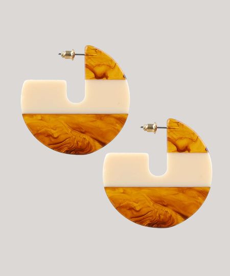 Brinco-Feminino-Redondo-Listrado-Marrom-9650209-Marrom_1 Brinco-Feminino-Redondo-Listrado-Marrom-9650209-Marrom_1