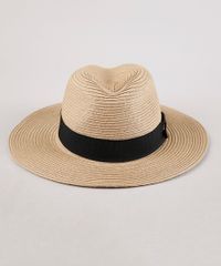 Chapeu-Feminino-com-Faixa-Bege-9243520-Bege_1